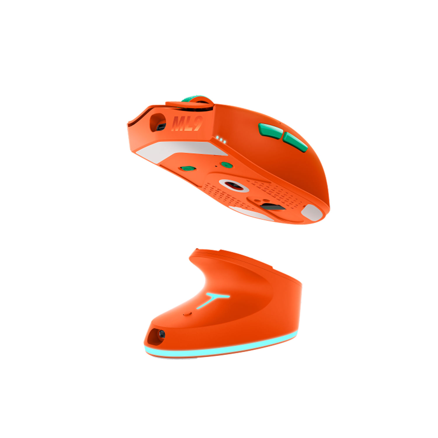 Imagen 2 del producto Mouse gamer Thunderobot ML903 Mini, inalámbrico BT/Nearlink, 30000 DPI, 61g, sensor PIXAR