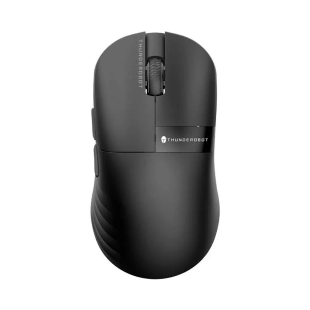 Mouse gamer Thunderobot ML8, inalámbrico 2.4GHz/BT/USB, 26000 DPI, sensor PixArt, 49g, pantalla info
