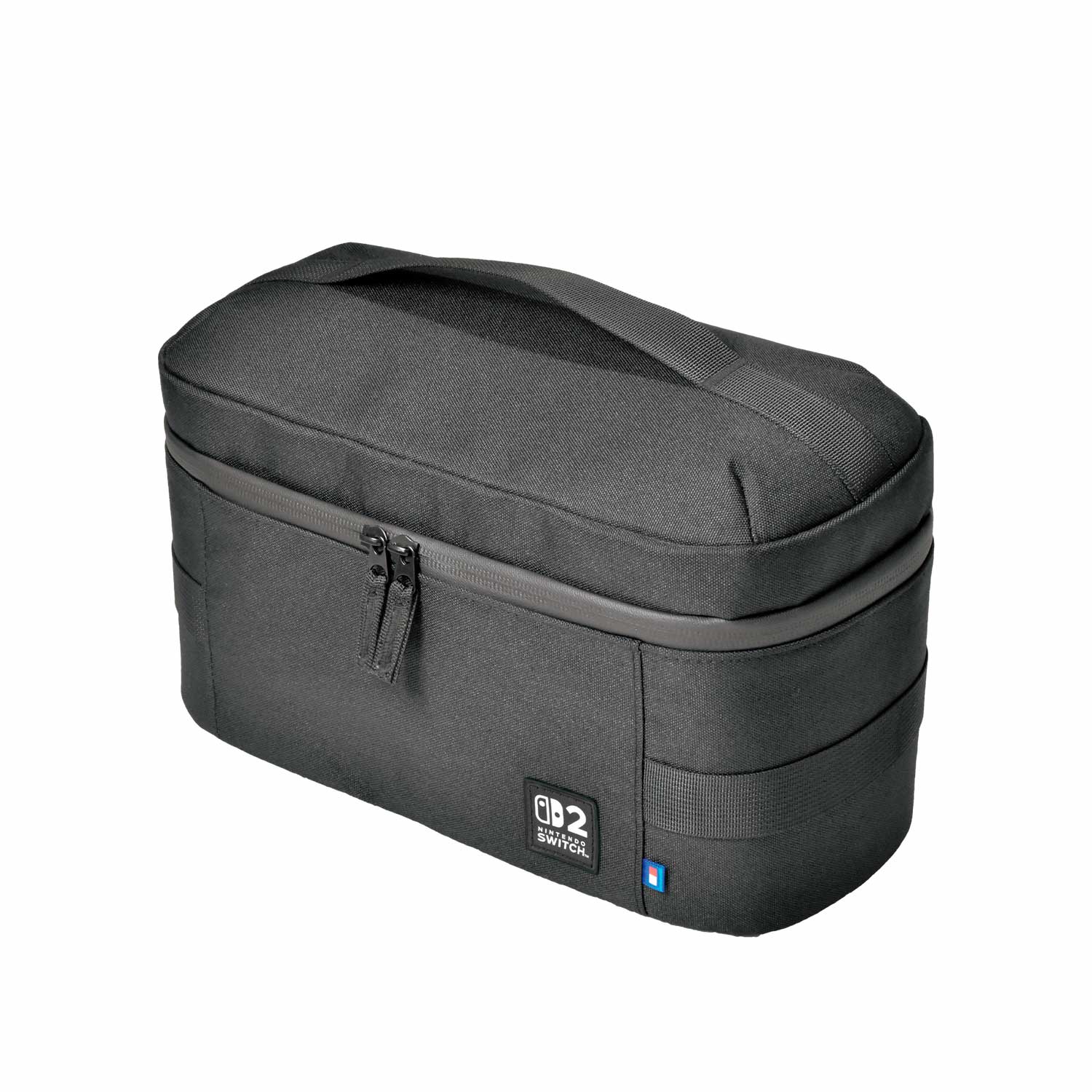 Imagen 2 del producto Estuche Hori Carry All Compact para Nintendo Switch 2, 5 compartimentos, base y accesorios, con licencia oficial, negro