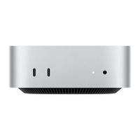 Computadora de escritorio Mac Mini M4 Apple, 16GB RAM, 256GB SSD, 10CPU+10GPU, sistema de ventilación activa, macOS, ideal para trabajo y diseño, gris
