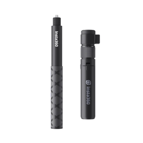 Insta360 Bullet Time Bundle para One X, selfie stick extensible, agarradera, trípode y rosca estándar 1/4"