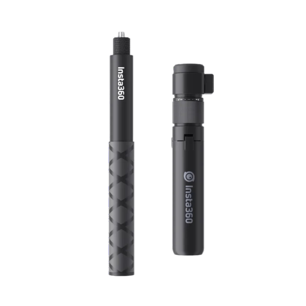 Insta360 Bullet Time Bundle para One X, selfie stick extensible, agarradera, trípode y rosca estándar 1/4"