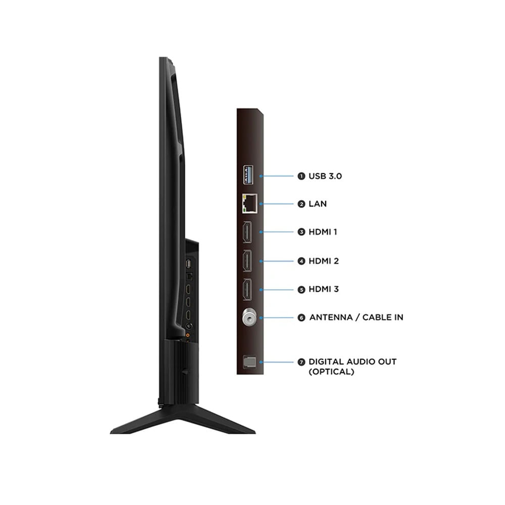 Imagen 2 del producto Smart TV TCL 75T6C 75"" QLED UHD 4K, Android TV, control por voz, Wi-Fi, bluetooth