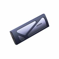 Case Ugreen CM767, SSD M.2 NVMe/SATA, USB 3.2, 10Gbps, disipación aluminio