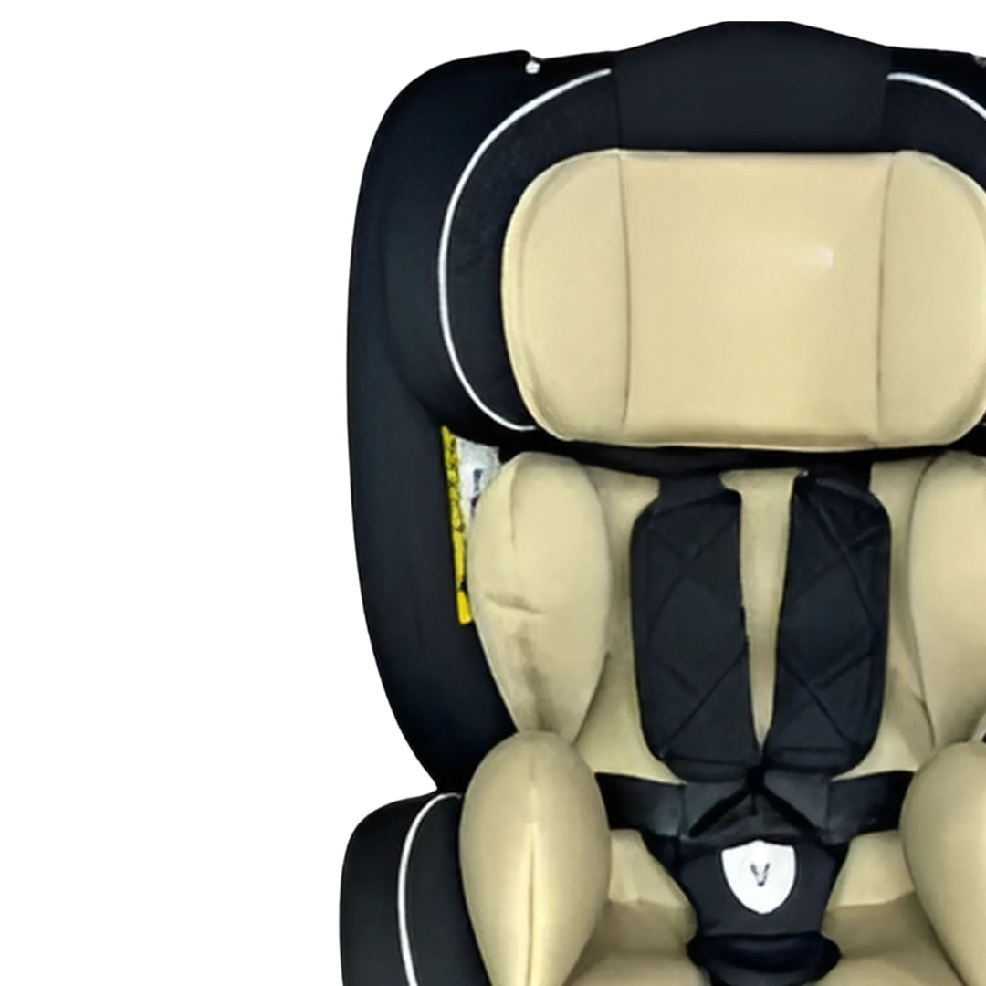 Imagen 2 del producto Silla de auto para bebé Infanti Barleta, giro 360°, ISOFIX, 5 reclinados, 8 alturas y cinturón de 5 puntos, beige