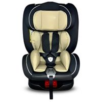 Silla de auto para bebé Infanti Barleta, giro 360°, ISOFIX, 5 reclinados, 8 alturas y cinturón de 5 puntos, beige