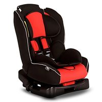Silla de auto para bebé Infanti Journeys, arnés 5 puntos, 3 reclinados, protección lateral y base ajustable, rojo