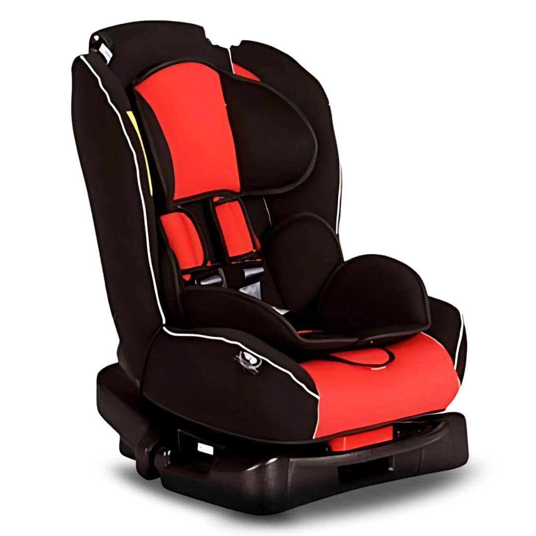 Imagen 1 del producto Silla de auto para bebé Infanti Journeys, arnés 5 puntos, 3 reclinados, protección lateral y base ajustable, rojo