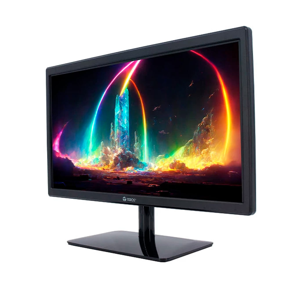Imagen 2 del producto Monitor Teros TE-1915S, 19.5"" HDMI/VGA TN, 75Hz, 5 ms, negro