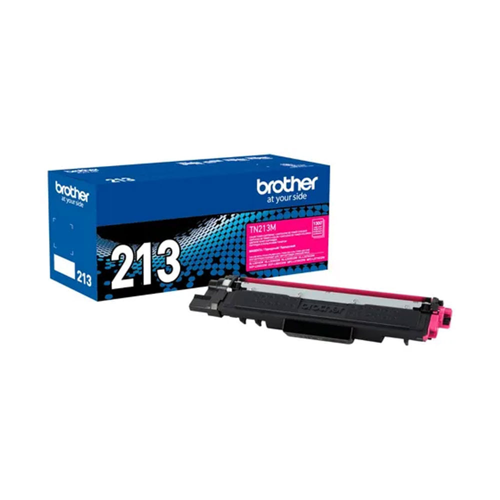 Imagen 2 del producto Tóner Brother TN-213M, 1300 páginas, compatibilidad L3270CDW, L3551CDW, L3750CDW, magenta