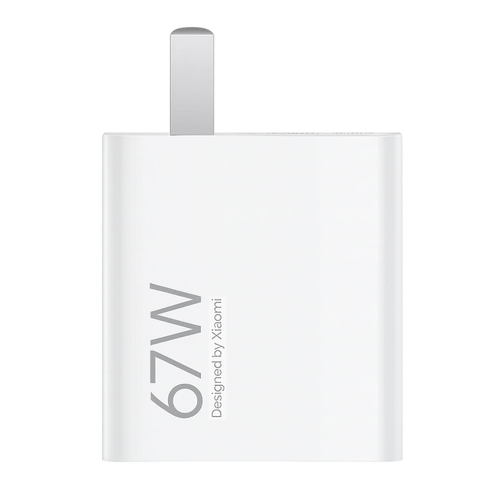 Cargador de pared Xiaomi MDY-12-EF 67W, puerto USB Tipo-C, blanco