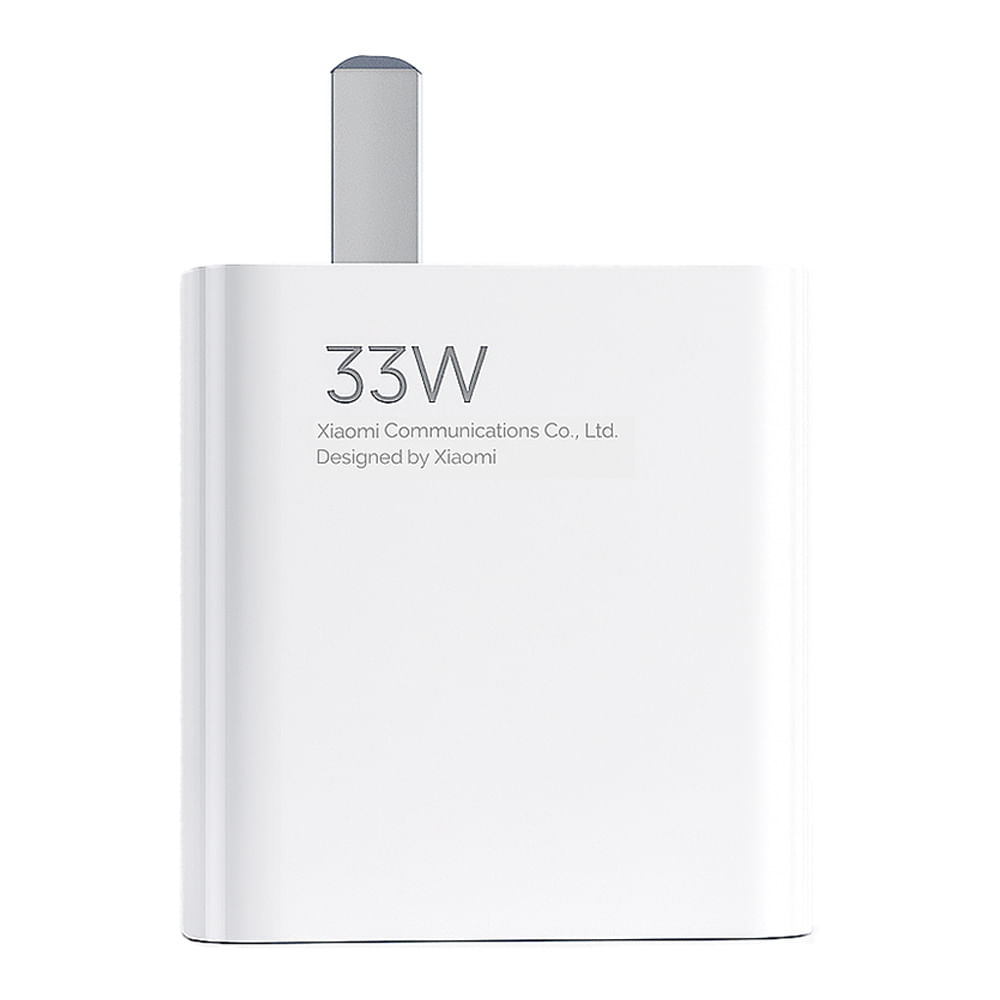 Cargador de pared Xiaomi MDY-11-EX 33W, puerto USB Tipo-C, blanco + Cable