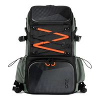 Mochila fotográfica K&F Concept KF13.107 impermeable, 32L, para cámaras y laptop 17"", compartimentos acolchados, negro