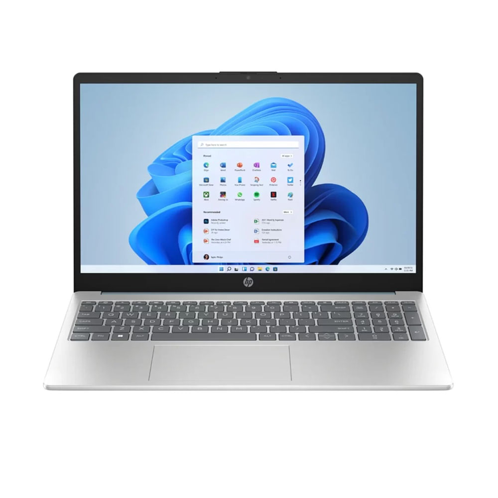 Laptop HP 15-fd0006la 15.6", Intel Core i7-1355U, 512GB SSD, 12GB RAM, FreeDOS - sin sistema operativo, plata