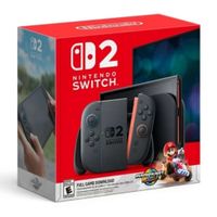 Consola Nintendo Switch 2 bundle Mario Kart World, nueva generación, mejoras de conexión, diversión multijugador, negro