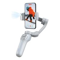 Estabilizador iSleeky L7C Pro Plus+, 3 ejes, IA, luz LED, control por gestos, batería 4000mAh, compatible Android e iOS
