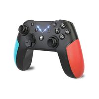 Mando inalámbrico tipo Pro compatible con Switch, PC, bluetooth, giroscopio, vibración dual, batería 10h, diseño ergonómico