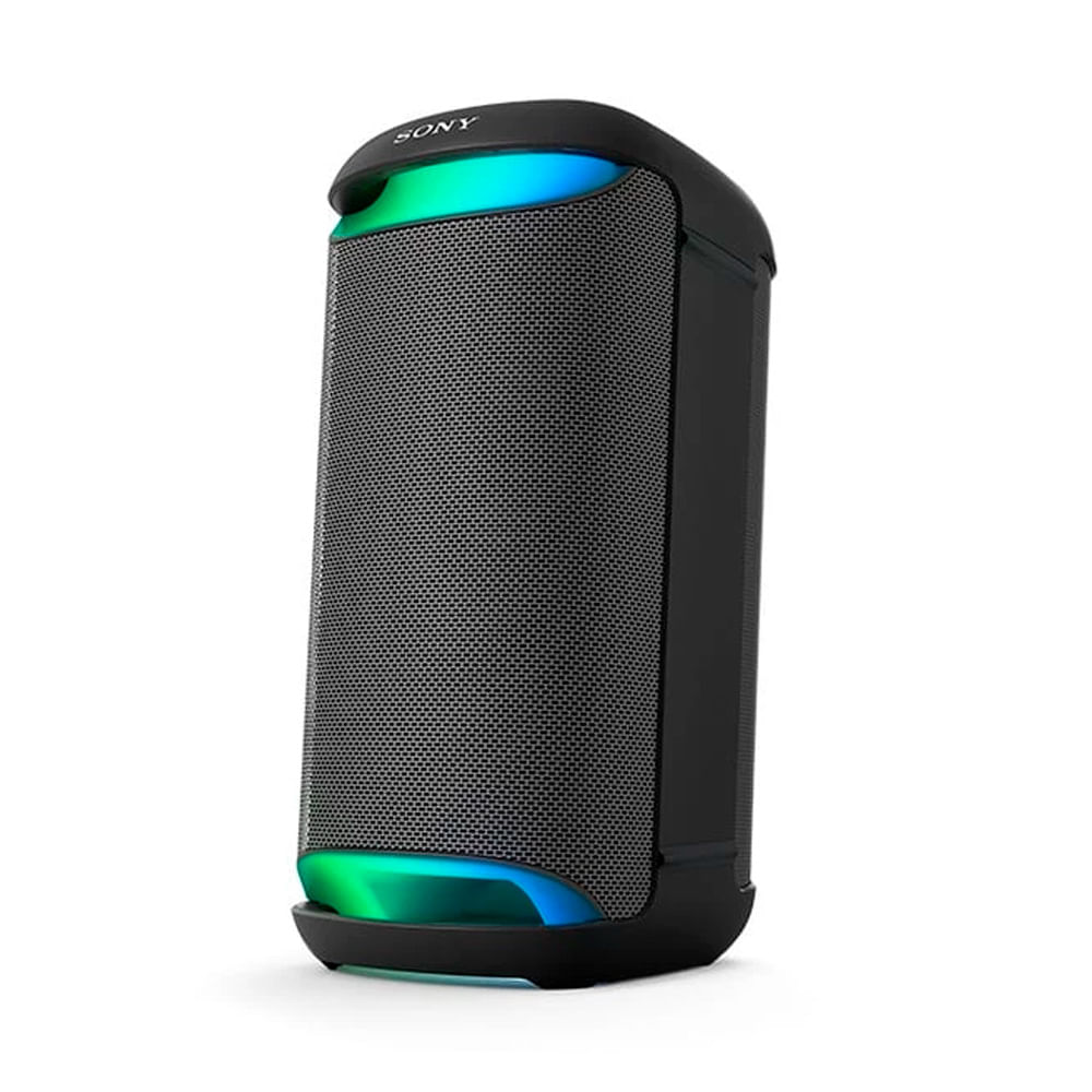 Parlante Sony SRS-XV500 portátil, 25h batería, karaoke, entrada guitarra, luz LED, X-Balanced Speaker