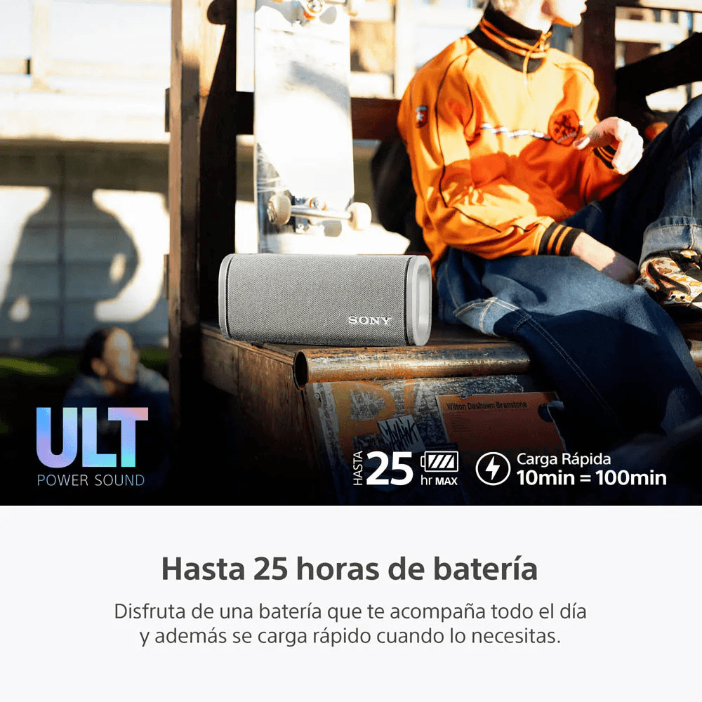 Imagen 2 del producto ⁠Parlante para fiesta Sony SRS-ULT50, ULT FIELD 5, hasta 25 horas de reproducción, blanco