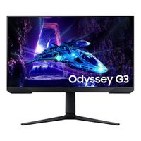 Monitor gamer Samsung 27"" Odyssey G3 LS27DG300ELXPE plano, Panel VA, FHD (1920 x 1080), 180Hz, 1ms, entradas HDMI/DisplayPort, AMD FreeSync