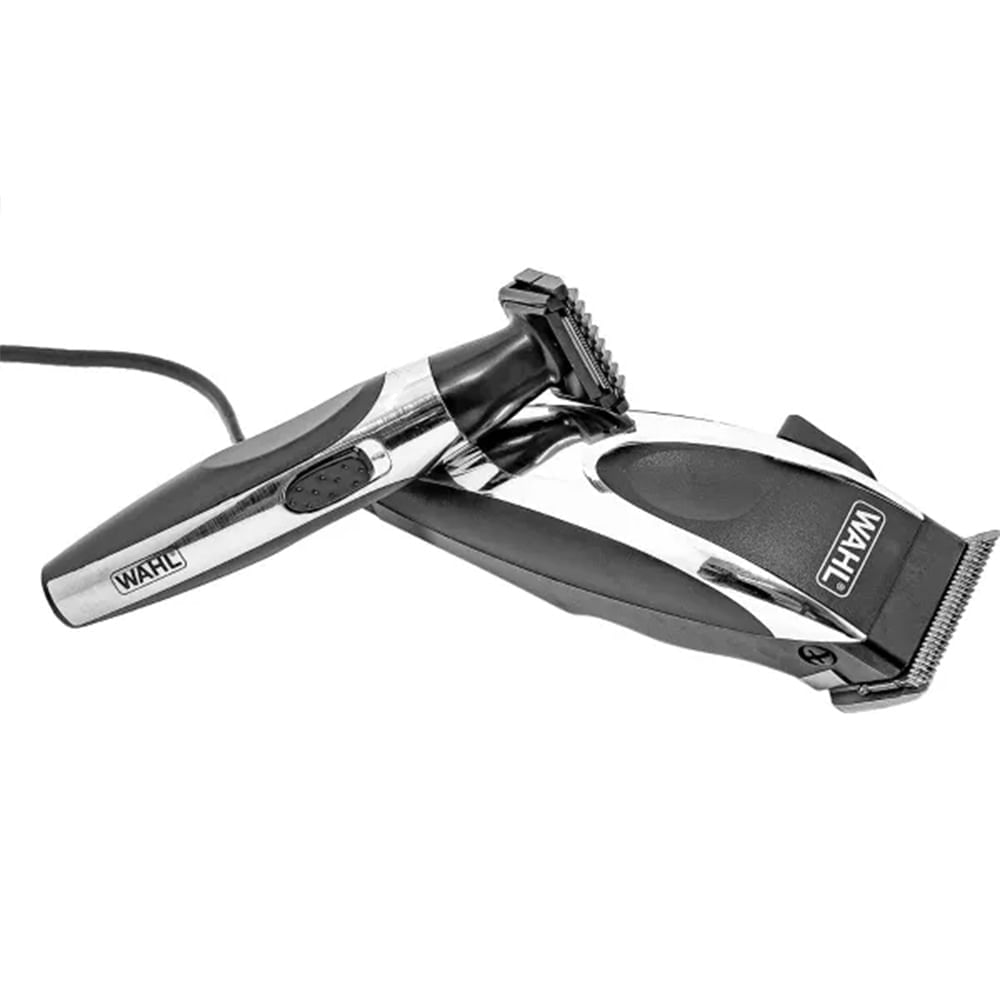 Imagen 2 del producto Máquina cortadora de cabello y barba Wahl Cut and Detail, motor 9W, cuchillas acero, 18 piezas