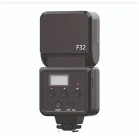 Flash Speedlite Ulanzi F32, GN32, 5600K, batería recargable USB-C, zapato caliente universal