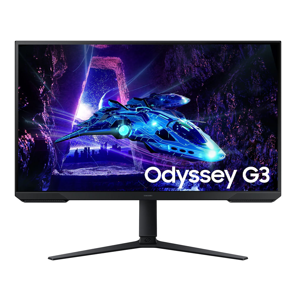 Monitor gamer Samsung 32” Odyssey G3 LS32DG300ELXPE plano, Panel VA, FHD (1920x1080), 180Hz, 1ms, entradas HDMI/DisplayPort, AMD FreeSync