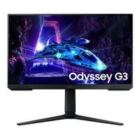 Monitor gamer Samsung Odyssey G3 LS24DG300ELXPE 24"" Full HD, 180Hz, 1ms, rendimiento ultra fluido