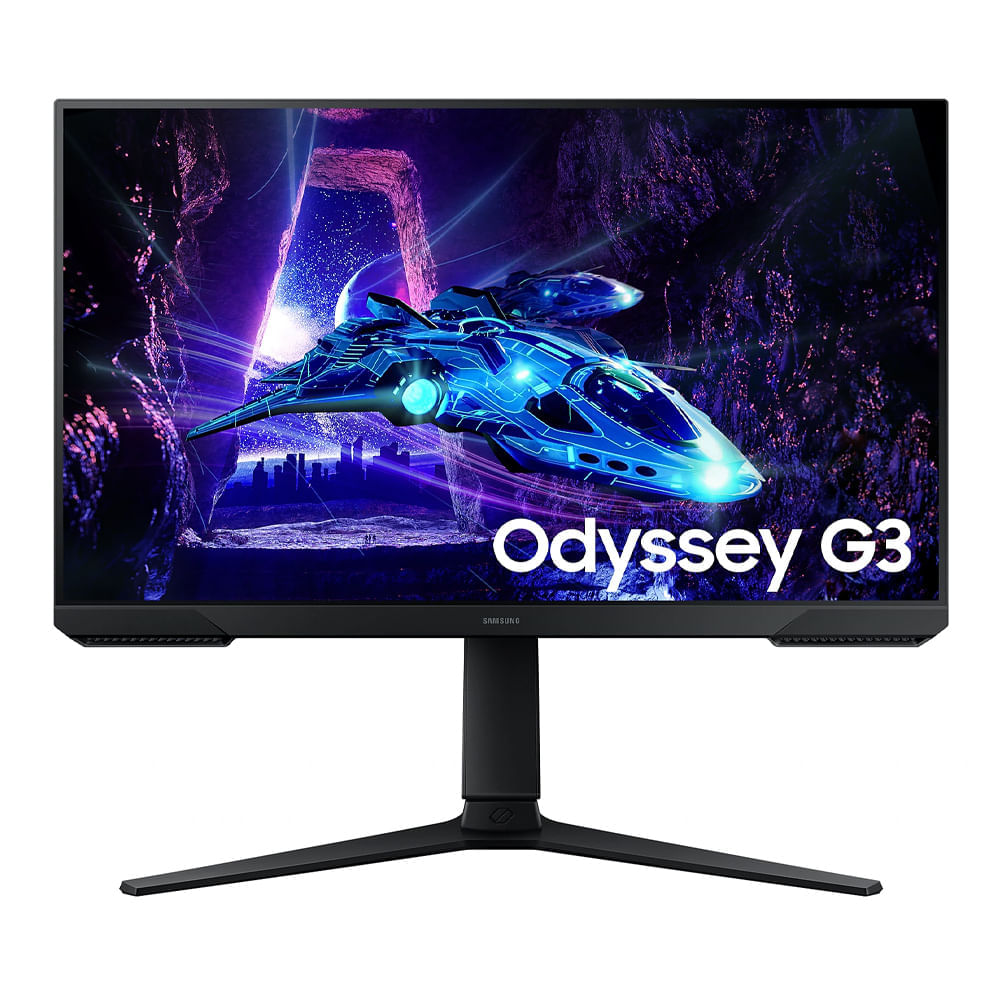 Monitor gamer Samsung Odyssey G3 LS24DG300ELXPE 24" Full HD, 180Hz, 1ms, rendimiento ultra fluido