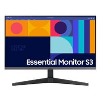 Monitor plano Samsung 27” Essential S3 LS27C330GALXPE, Panel IPS, FHD (1920 x 1080), 100Hz, 4ms, entradas HDMI/DisplayPort, AMD FreeSync