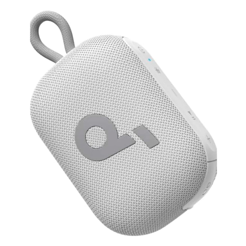 Parlante SoundCore Select 4 Go, IP67, bluetooth 5.3, hasta 20 horas de reproducción, blanco