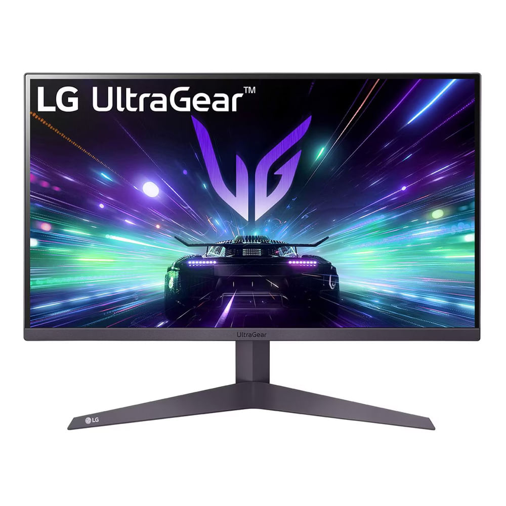 Monitor gamer LG 24” UltraGear 24GS50F-B plano, Panel VA, FHD (1920×1080), 180Hz, 1ms, entradas HDMI/DisplayPort, AMD FreeSync