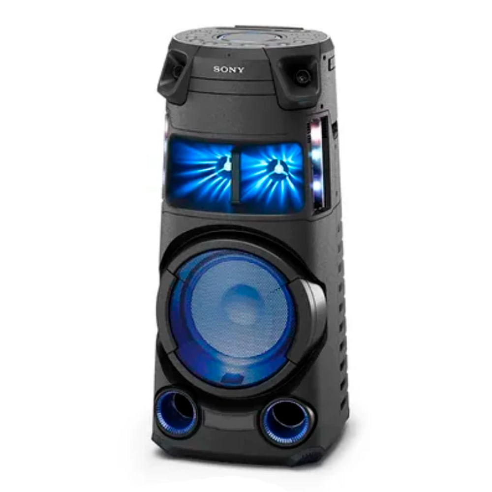 Equipo de sonido Sony MHC-V43D, bluetooth, HDMI, DVD y karaoke, negro