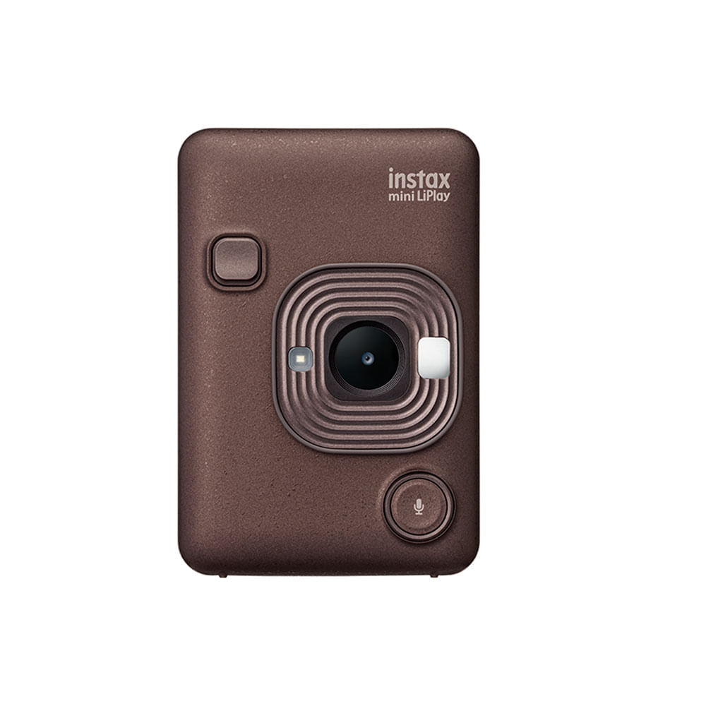Imagen 2 del producto Cámara Fujifilm Instax Mini LiPlay Bronze + película x20, impresión desde smartphone, audio QR, filtros y marcos