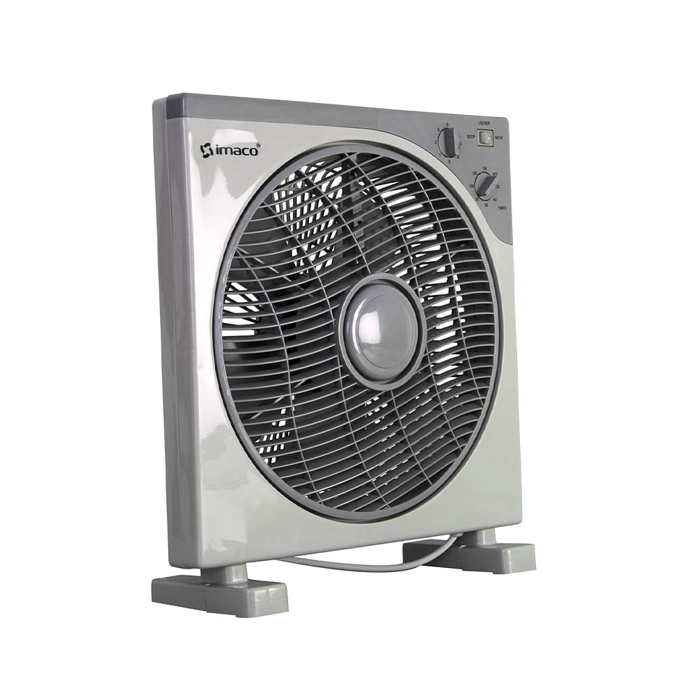Ventilador recirculante Imaco IVA13, 40W, 3 velocidades, temporizador 120 min, rejilla oscilatoria 360°