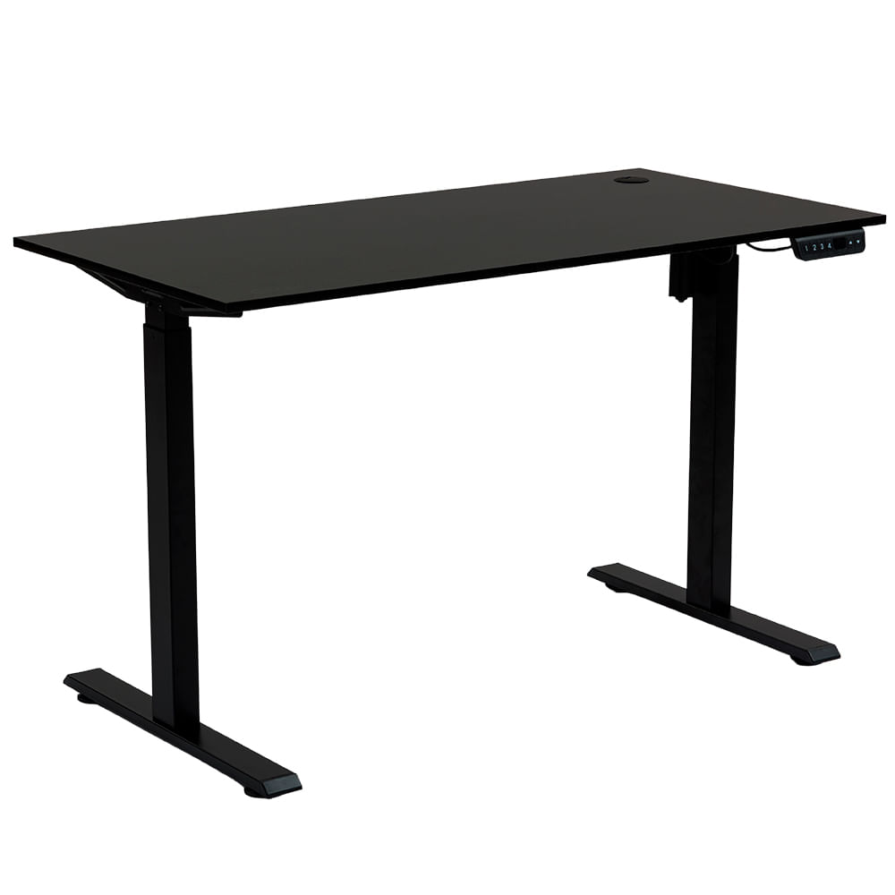 Imagen 2 del producto Escritorio eléctrico Dreizt XDesk Smart 120x60cm, altura regulable con motor silencioso, estructura de acero, negro