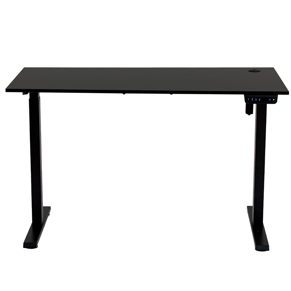 Escritorio eléctrico Dreizt XDesk Smart 120x60cm, altura regulable con motor silencioso, estructura de acero, negro