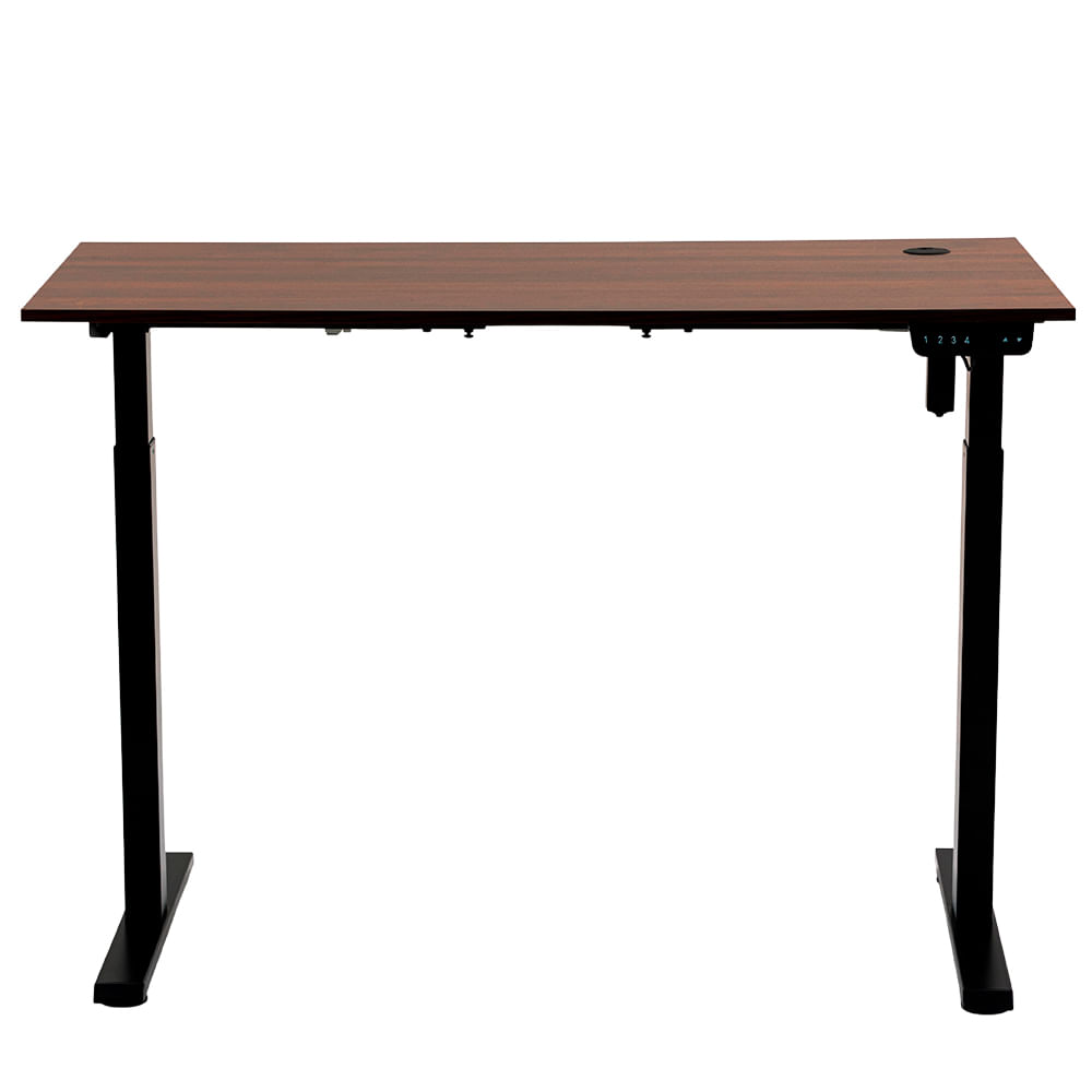 Escritorio eléctrico Dreizt XDesk Smart 120x60cm, altura regulable con motor silencioso, tablero MDF y estructura de acero