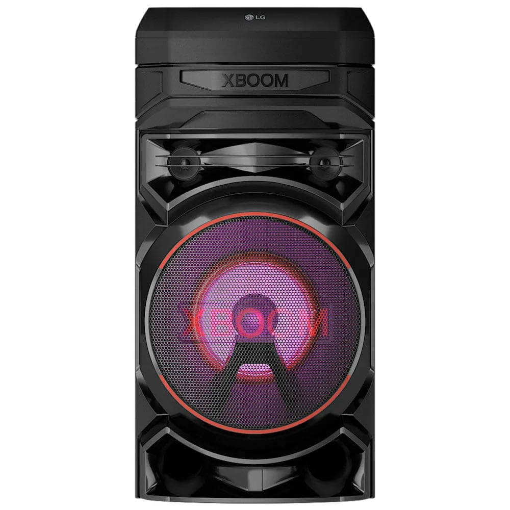 Parlante de torre multi-bluetooth LG RNC5 XBOOM, Super Bass Boost, karaoke, USB, FM, negro