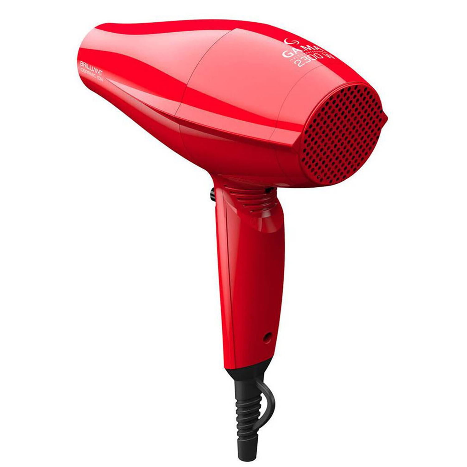 Imagen 2 del producto Secadora de pelo Gama Brilliant Ceramic Ion 2200W, 3 temperaturas, 2 velocidades, motor DC, con boquilla