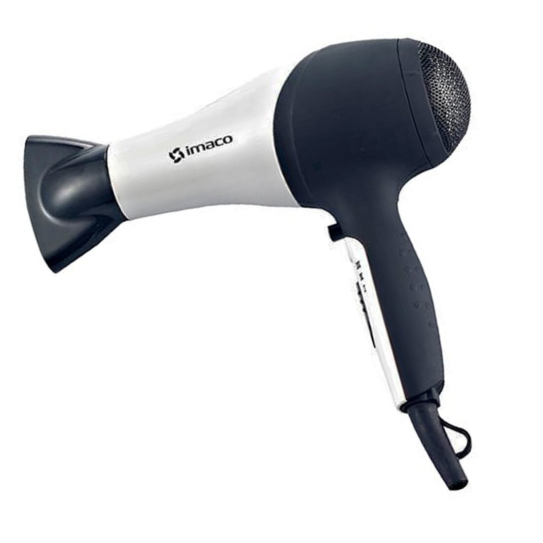 Secadora de cabello Imaco HD1850 1800W con 3 niveles de calor, 2 velocidades, difusor y boquilla