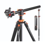Trípode profesional K&F Concept KF09.086v2, cabezal 360°, conversión a monopié