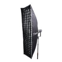 Softbox rectangular Triopo K3 30x120cm tipo strip, compatible Bowens, montaje rápido