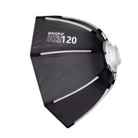 Octabox Triopo K3 plegable 120 cm, compatible Bowens, iluminación suave