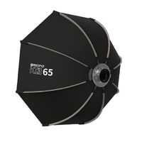 Octabox Triopo K3 65cm, plegable, con difusor frontal, luz suave profesional, compatible con flashes Bowens Mount