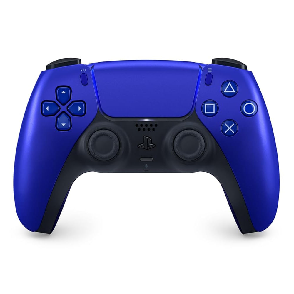Mando Playstation 5 DualSense inalámbrico, Cobalt Blue, con gatillos adaptativos, retroalimentación háptica y micrófono integrado