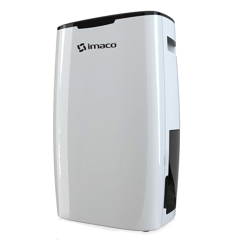 Deshumedecedor digital Imaco DHE15, 15 litros diarios, tanque 3L, cobertura 30 m², panel programable y temporizador de 8 horas