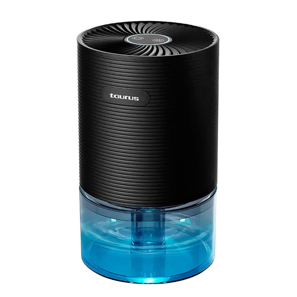 Deshumedecedor portátil Taurus DH-250, 700ml, silencioso, luz LED 7 colores, panel táctil