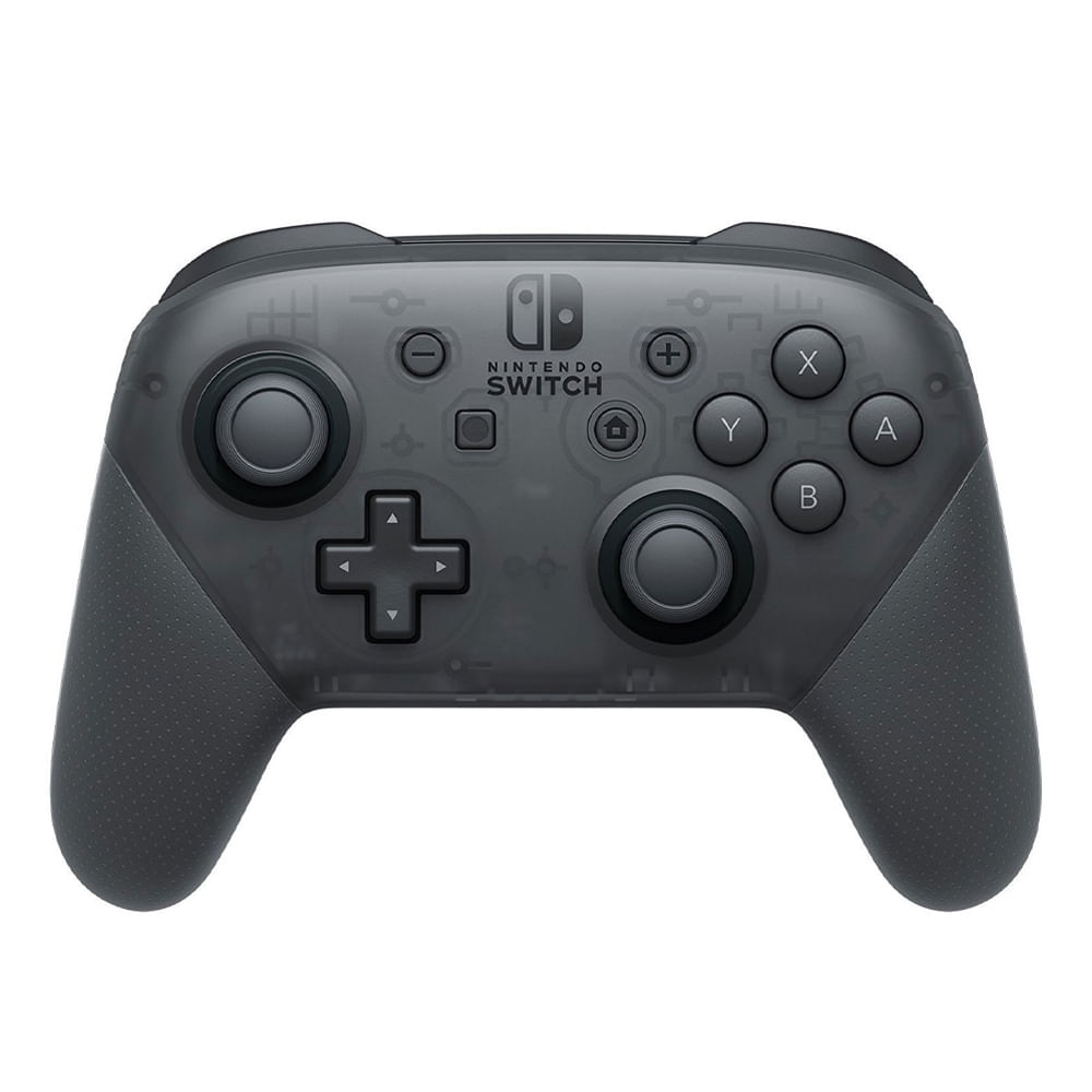 Mando Pro Nintendo Switch, Inalámbrico, HD Rumble, NFC, compatible Amiibo, 20 horas autonomía, gris