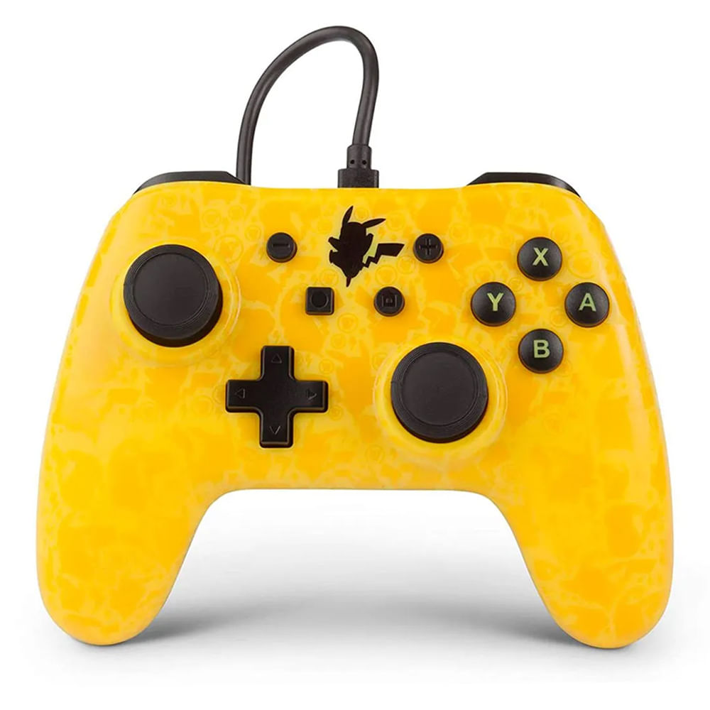 Mando alámbrico PowerA Pokemon Pikachu Silhouette Nintendo Switch